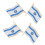 4 Pezzi Spilla Bavero Israele Distintivo Patriottico 1