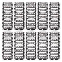 10St Zwarte Legering Watch Connector Delicate Vervangbare Bandadapter