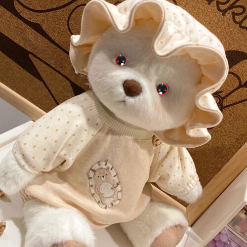 100 Pezzi Occhi Rotondi 8Mm Per Peluche 2