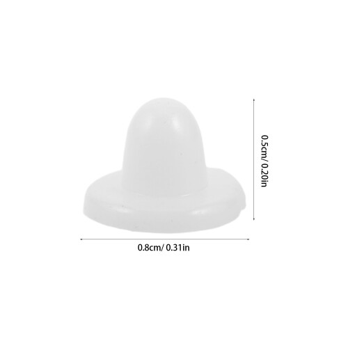 100 Fondine In Silicone Per 8X5 Mm Con Inserti 1