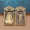Gouden Messing Amulet Sleutelhanger Creatief Decor Voor 3