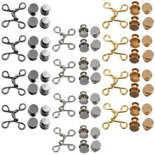 12 Sets Verstelbare Jean Knop Taille Extender Grappige Broek