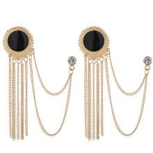 2 Peças Broche Para Homem Borla Alfinete De