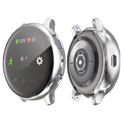 Electroplata Anti-Risco Para Watch Active 2 44Mm Prata 1