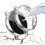 Electroplata Anti-Risco Para Watch Active 2 44Mm Prata 9