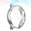 Electroplata Anti-Risco Para Watch Active 2 44Mm Prata 10