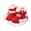 1 Par Vinter Bowknot Julskor Barn Varm Prewalker 4