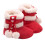 1 Par Vinter Bowknot Julskor Barn Varm Prewalker 8