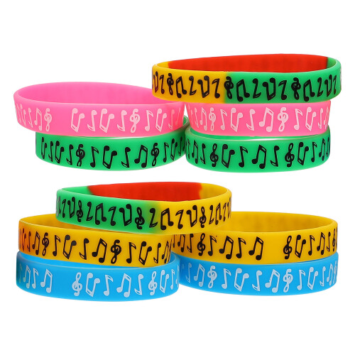 10 Unidades Pulseiras Elétricas De Gel De Sílica