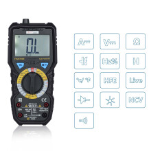 Adm08A 6000 Räkningar Digital Multimeter Lcd Spänning