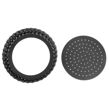 Non-Stick Pizzapanna Med Hål, Rund Bakform Med Avtagbar , 5