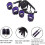 Bed Restraints With Adjustable Straps BDSM Bondage Kit Includes Handcuffs And Ankle Cuffs For Couples 5