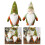 Kerst dwerg pop kabouter Rudolph Tomte Rudolph-Groene hoed 3
