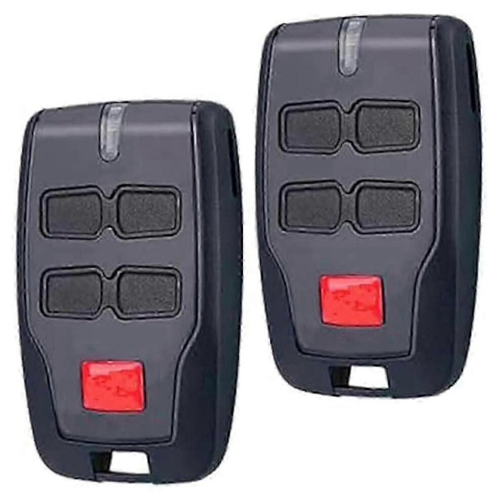Kikidex (As Show, One Size) 2Pcs Garage Remote Controls For Bft Mitto B Rcb,433.92Mhz Rolling Code,4-Channel Bft Remote,For Roll