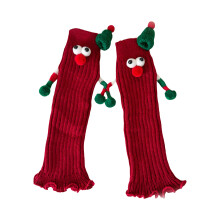Jambières magnétiques de noël, nouveauté, couvre-jambes-Rouge