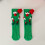 Chaussettes de noël pour enfants,-Magnet vert de Noël 6