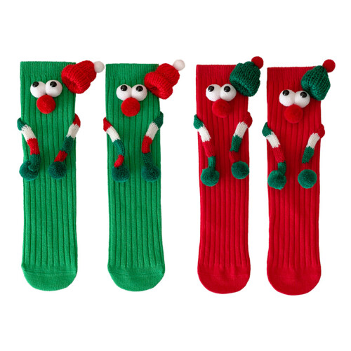 Chaussettes de noël pour enfants,-Magnet vert de Noël 2