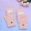 1 Paar Kinder Plüsch Halbfinger Für Draußen (Pink) 5