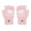 1 Paar Kinder Plüsch Halbfinger Für Draußen (Pink) 8