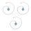 3Stk Urnen Halskette Tierasche Schmuck 8