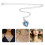 3Stk Urnen Halskette Tierasche Schmuck 11