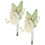 4 Boutonnières Kunstbloem Voor Bruiloft Corsage 3