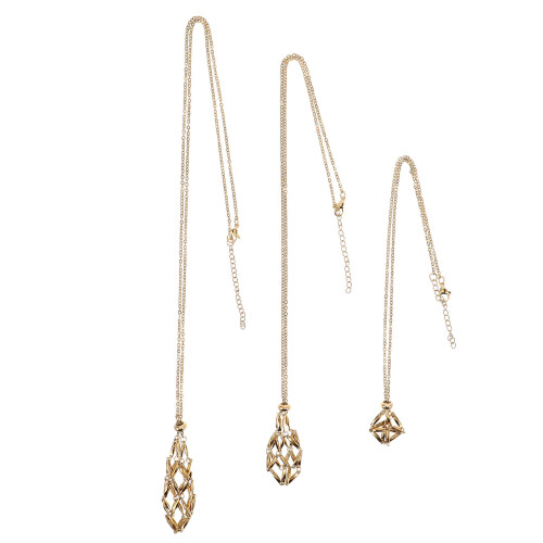 3Stk Goldener Steinhalter Für DIY