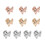 10St Watch Strap Decoratieve Ringen Metaal Diverse Kleuren 5