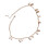 1Stk Shell Halskette Clavicle Chain Legierung Gold 6