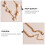 1Stk Shell Halskette Clavicle Chain Legierung Gold 11