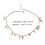 1Stk Shell Halskette Clavicle Chain Legierung Gold 2