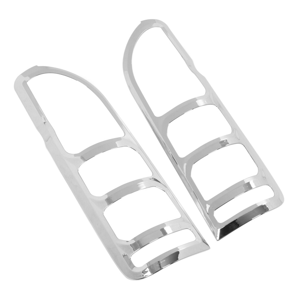 2Pcs Abs Chrome Glossy Tail Cover For Hiace H200 2005-2014 Light 7891357268365