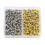 400pack Map Pin Golden Plastic Cork Board Use Adults 1
