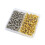 400pack Map Pin Golden Plastic Cork Board Use Adults 4