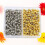 400pack Map Pin Golden Plastic Cork Board Use Adults 3