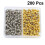 400pack Map Pin Golden Plastic Cork Board Use Adults 6