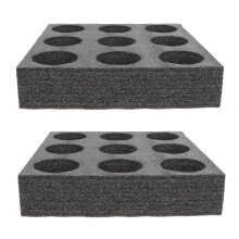 2 Unidades Portavasos Soporte Para