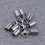 4 Unidades De Cordón En Acero Inoxidable ( 4 Mm) 4