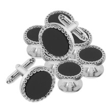 8Stk Business Manschettenknöpfe Für Herren Tuxedo Schmuck