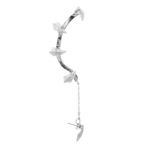 Ear Cuff Para Mujer Sin Perforación Punk De Aleación