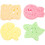 4 Piezas Esponja Bebé Exfoliante Ducha Accesorios Infantil 1