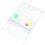 3Pcs Geometric Drawing Template Ruler Assorted Colors for Kids 1