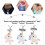 3 Pièces Colliers Pendentif Pour Enfants 10