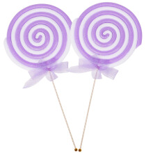 2Pcs Large Simulation Lollipop Props For Photography Fake Model