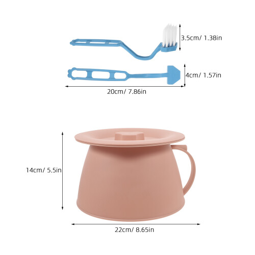 Chamber Pot Bettnähe Urinal Kunststoff 1 Set 1