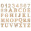 36 Pièces Lettres Chiffres Miniatures En Pour Scrapbooking 5