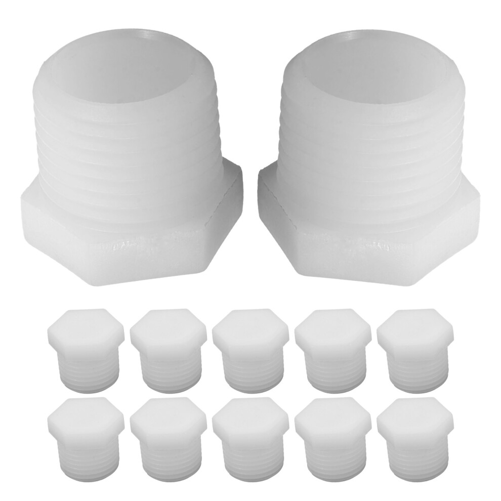 12Pcs Rv Drain Plugs Water Heater Stoppers Installation Accessories 3403444913719