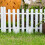 2 Pièces Bases De Clôture Support Piquet Pelouse Cour 6