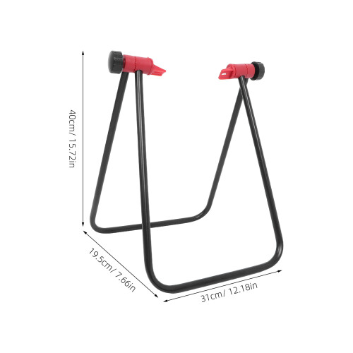 Sturdy Bike Support Bracket Folding Kickstand Holder Black 2