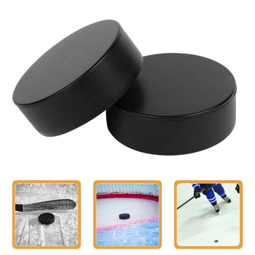 6 Pièces Puck Hockey En Mousse Pu Polyvalent 2